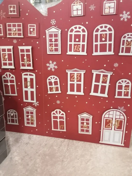 Calendrier de l’avent en bois