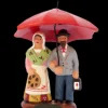 Couple au parapluie