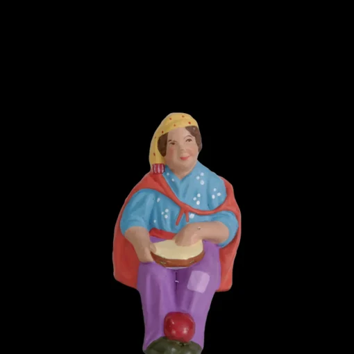 Enfant gitan assis