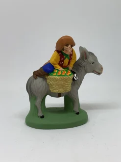 Enfant sur l’âne