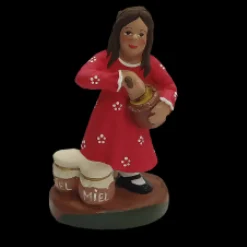 Fille au pot de miel