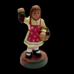 Fille aux raisins
