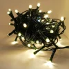 Guirlande lumineuse blanc chaud 7m piles