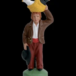 Homme aux poules