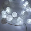 Jeu de lumière blanc froid boules 3m