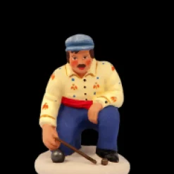 Joueur de pétanque Mesureur