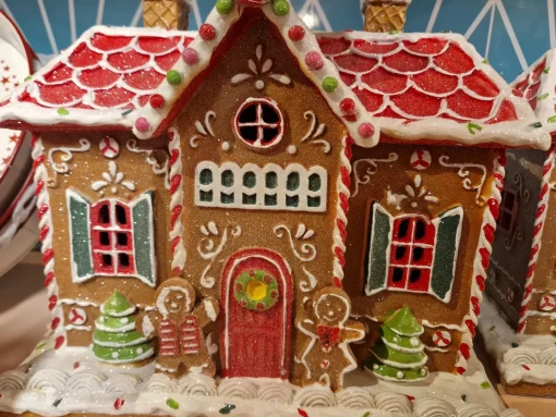 Maison en pain d’épices LED