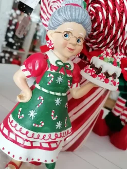 Mère Noel en résine