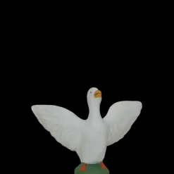 Oie ailes ouvertes