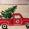 Paillasson – Camionnette et sapin