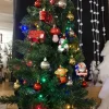 Sapin miniature décoré