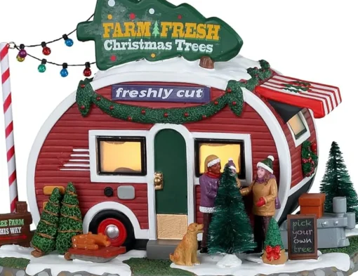 Vendeur d’arbres de Noel – Lemax